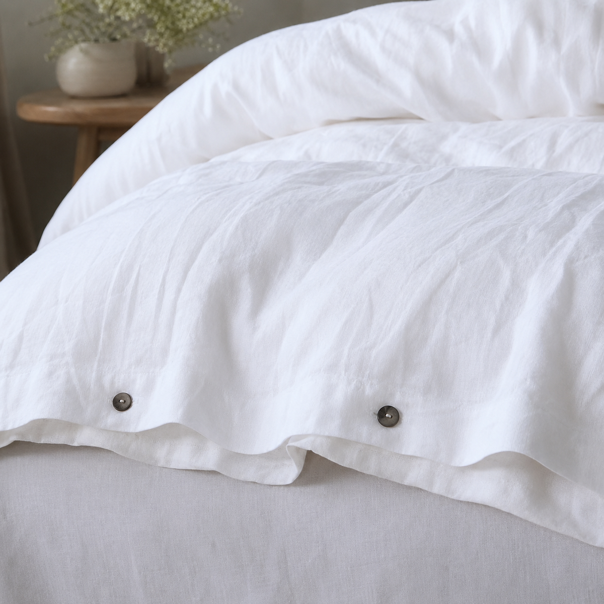 Housse de Couette 100% Lin Naturel