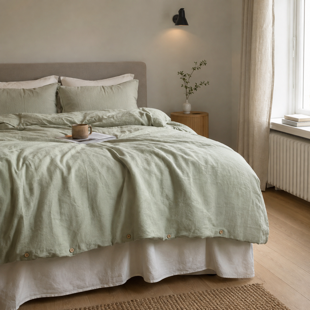 Housse de Couette 100% Lin Naturel
