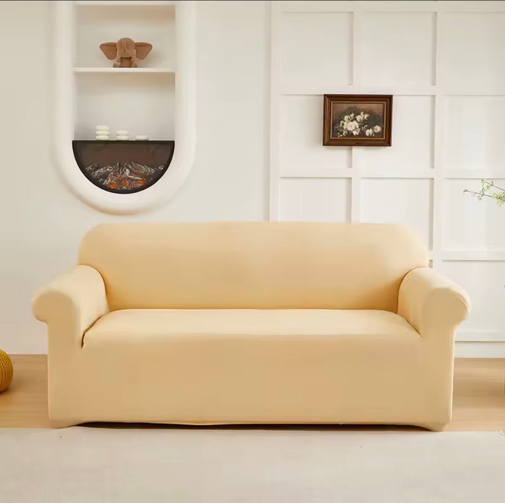 Housse de Canapé Extensible Unie Élégance