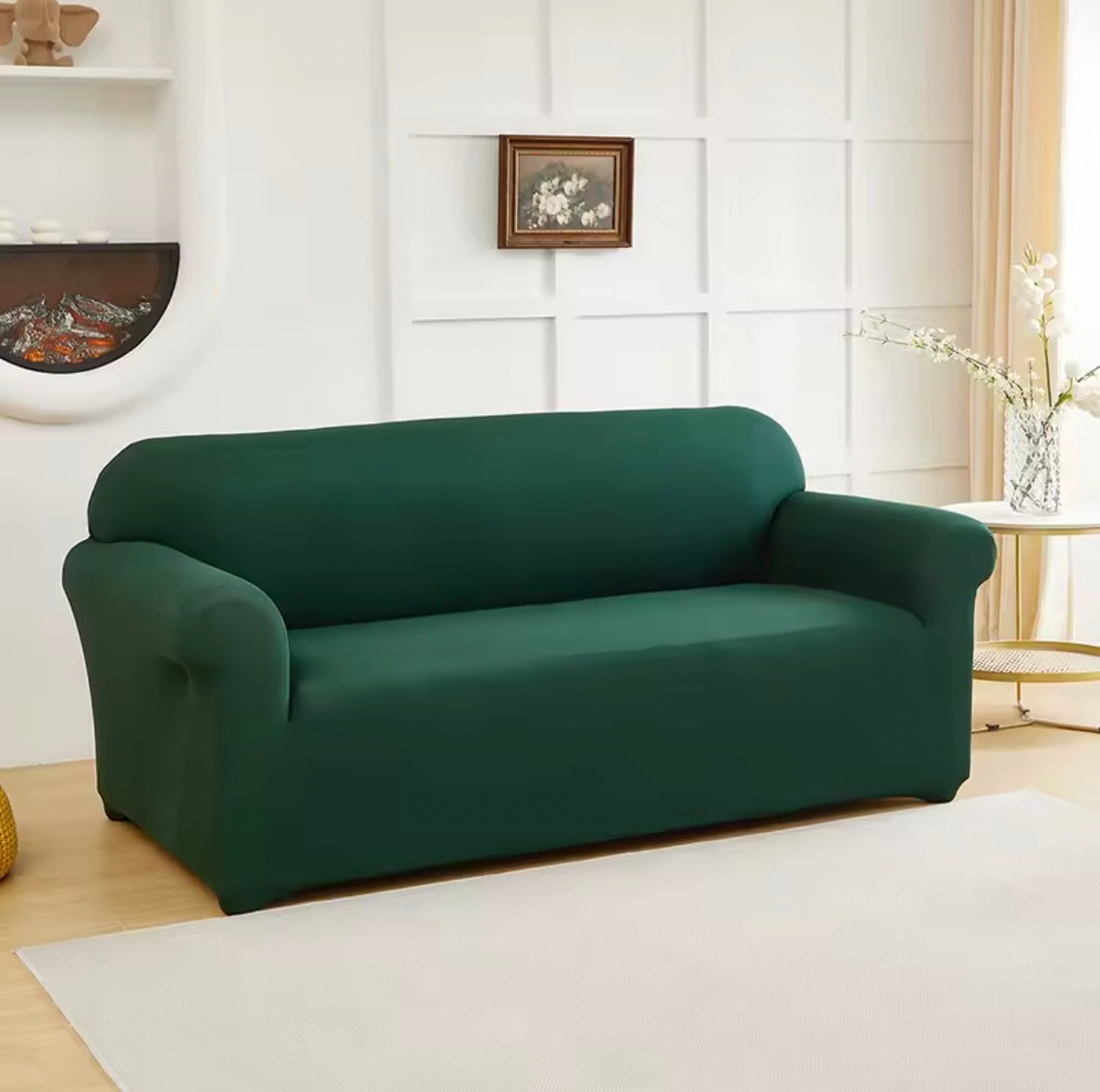 Housse de Canapé Extensible Unie Élégance