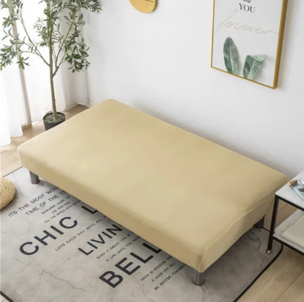 Housse de Canapé Clic-Clac Unie Extensible
