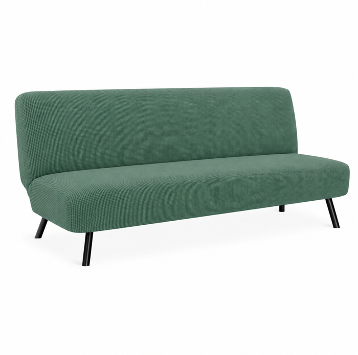 Housse de Canapé Clic-Clac Jacquard Extensible, ligne de mesure d'accoudoir à accoudoir