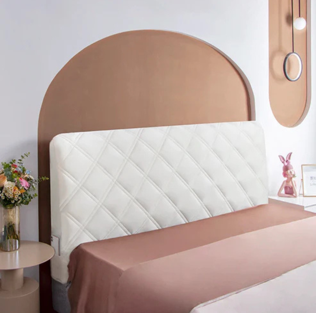 Housse de Tête de Lit Velours Matelassée