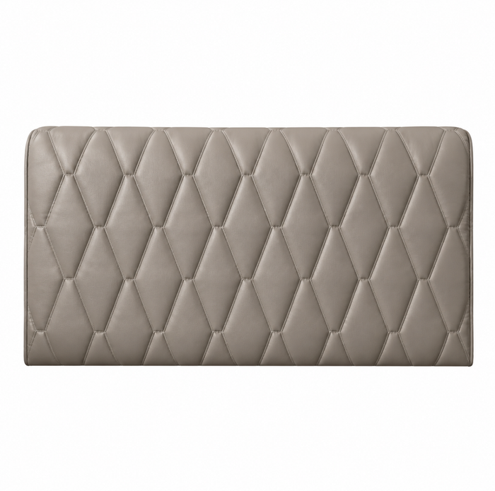 Housse de Tête de Lit Matelassée Effet Cuir, ligne de mesure de la largeur
