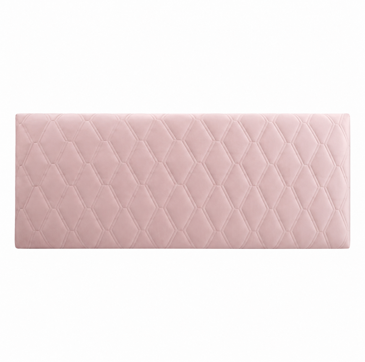 Housse de Tête de Lit Matelassée à Relief Géométrique