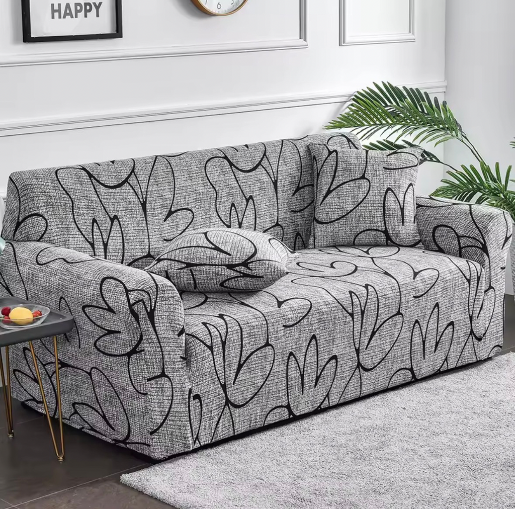 Housse de Canapé Extensible à Motif