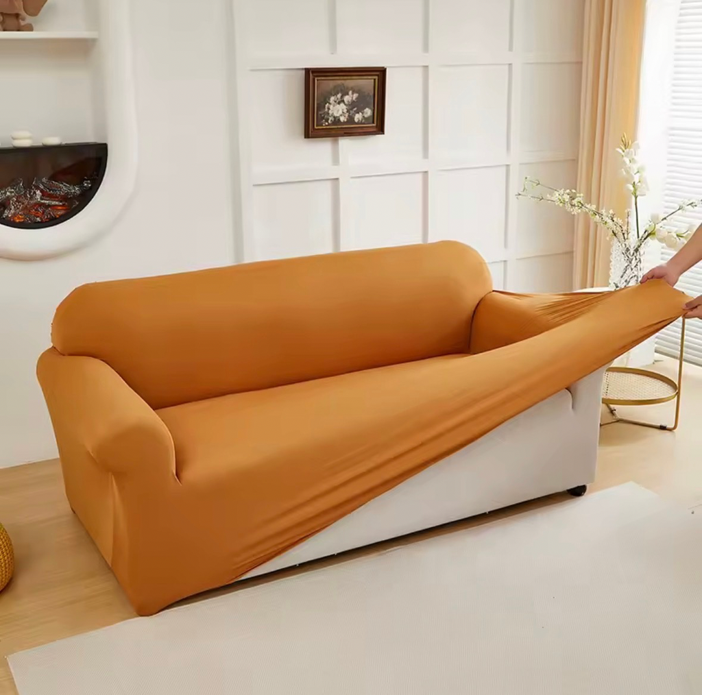 Housse de Canapé Extensible Unie Élégance