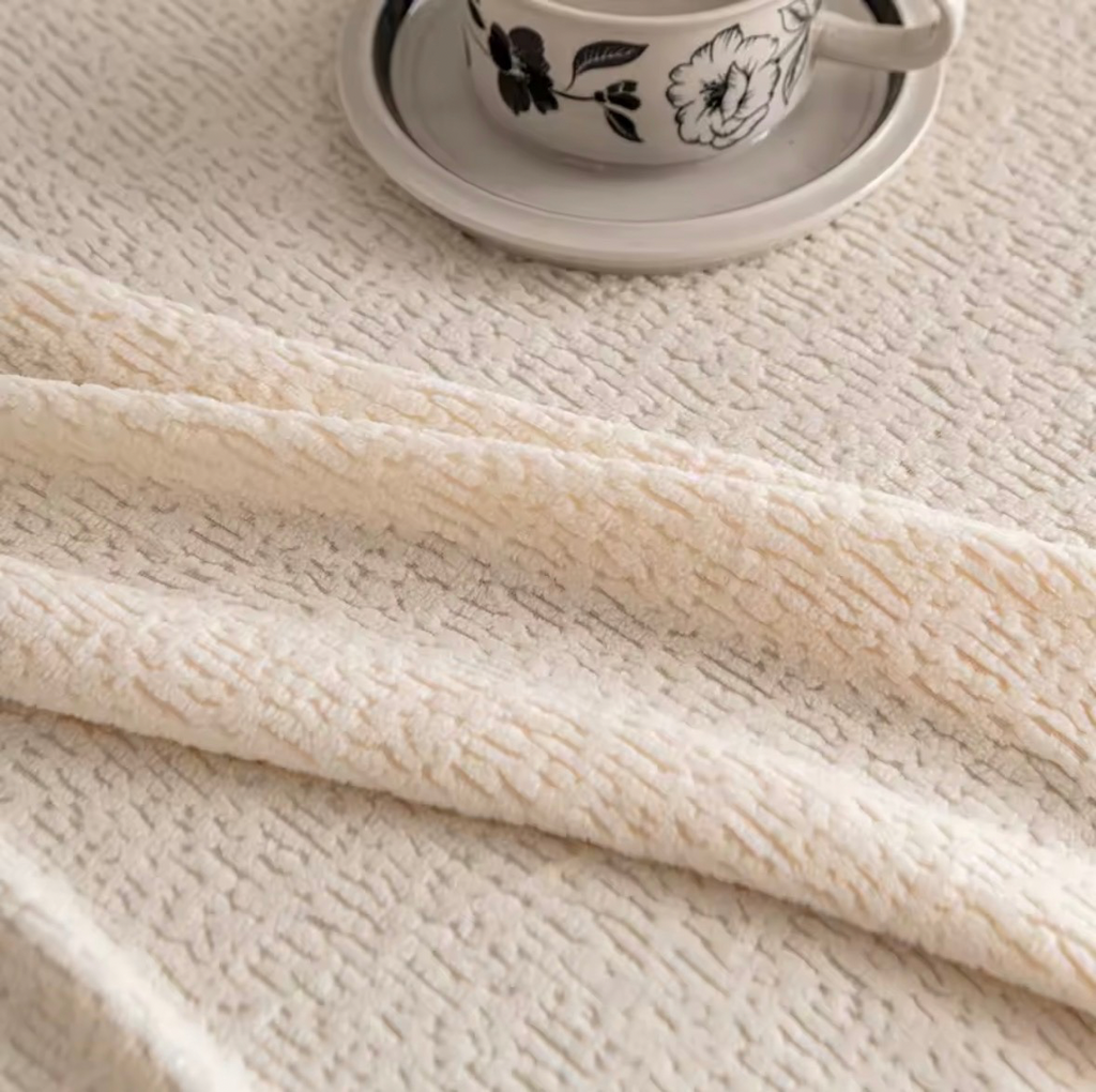 Housse de Canapé Extensible Bouclette Velours