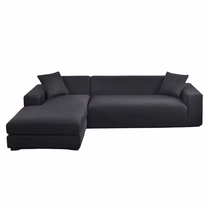 Housse de Canapé Jacquard Extensible Épaisse, ligne de mesure d'accoudoir à accoudoir