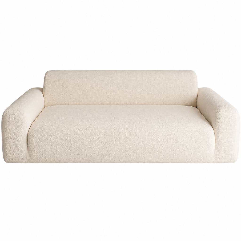Housse de Canapé Extensible Bouclette Velours