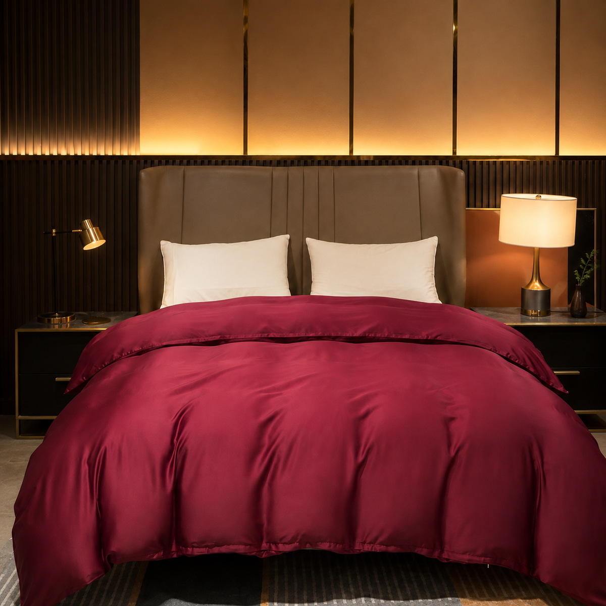 Housse de Couette Satinée Premium