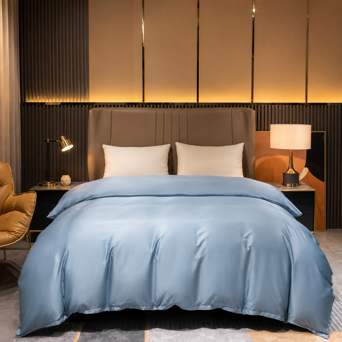 Housse de Couette Satinée Premium