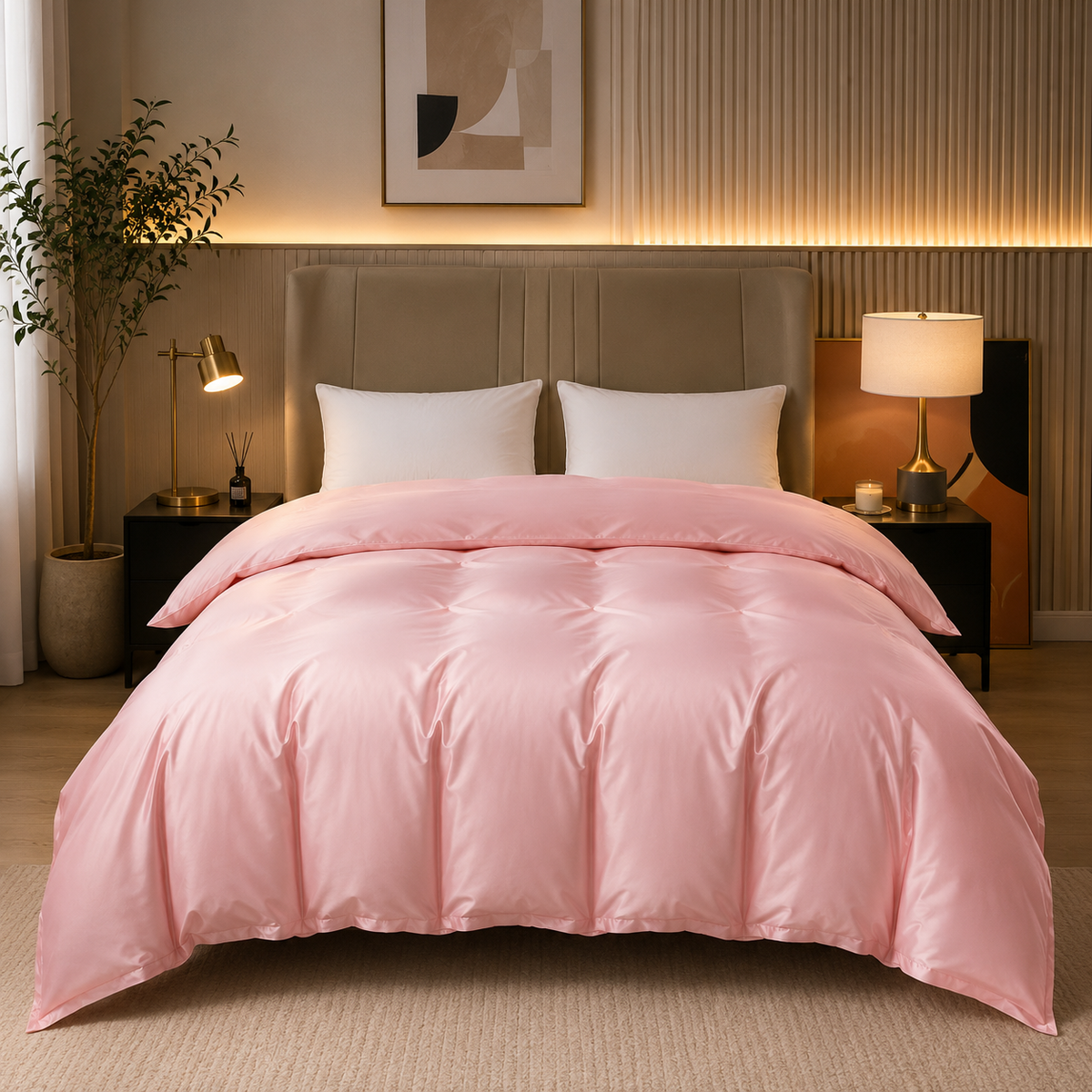 Housse de Couette Satinée Premium
