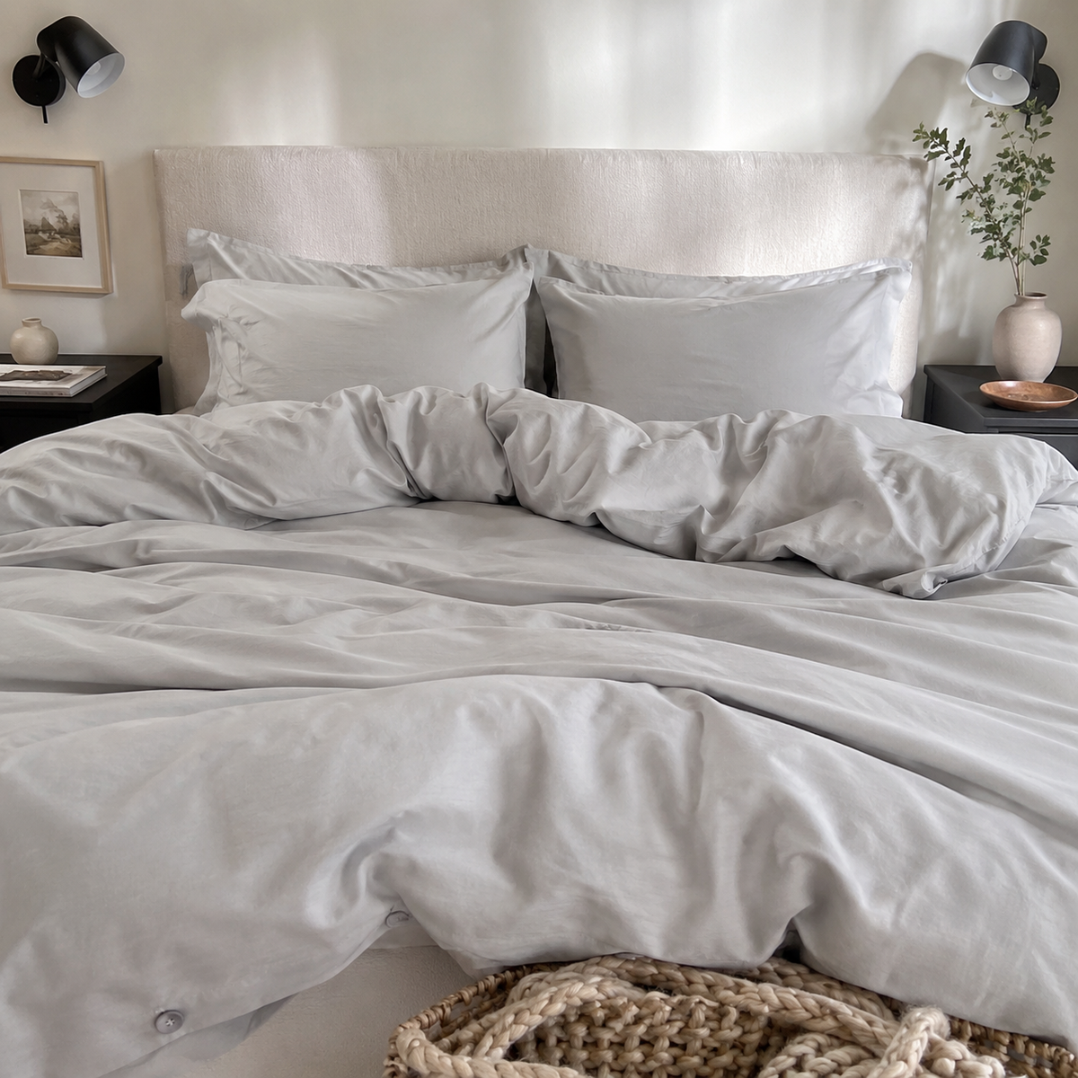 Housse de Couette 100% Lin Naturel