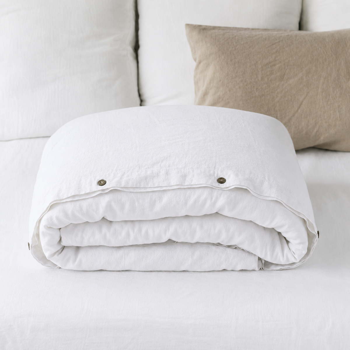 Housse de Couette 100% Lin Naturel
